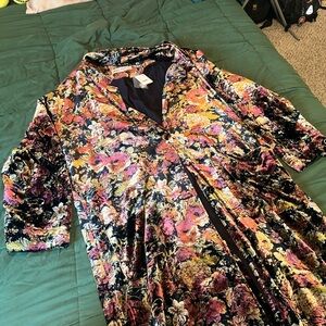 NWT Free People Velvet Motif Jacket